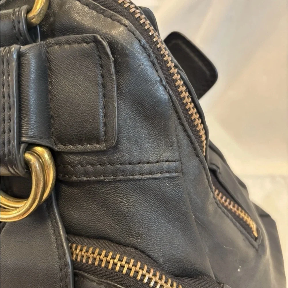 VTG Chloe Brown Quilted Leather Shoulder Bag